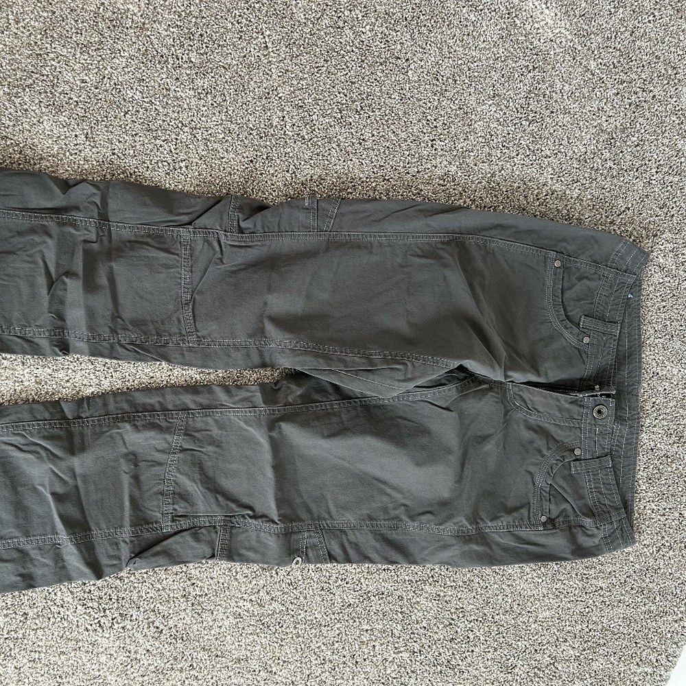 Kuhl Women's Grey Hiking Cargo Pants Size 8